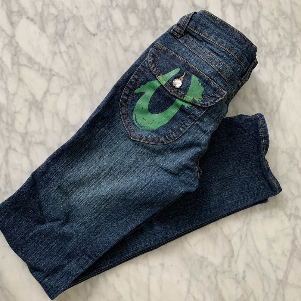 Women’s true religion straight leg jeans